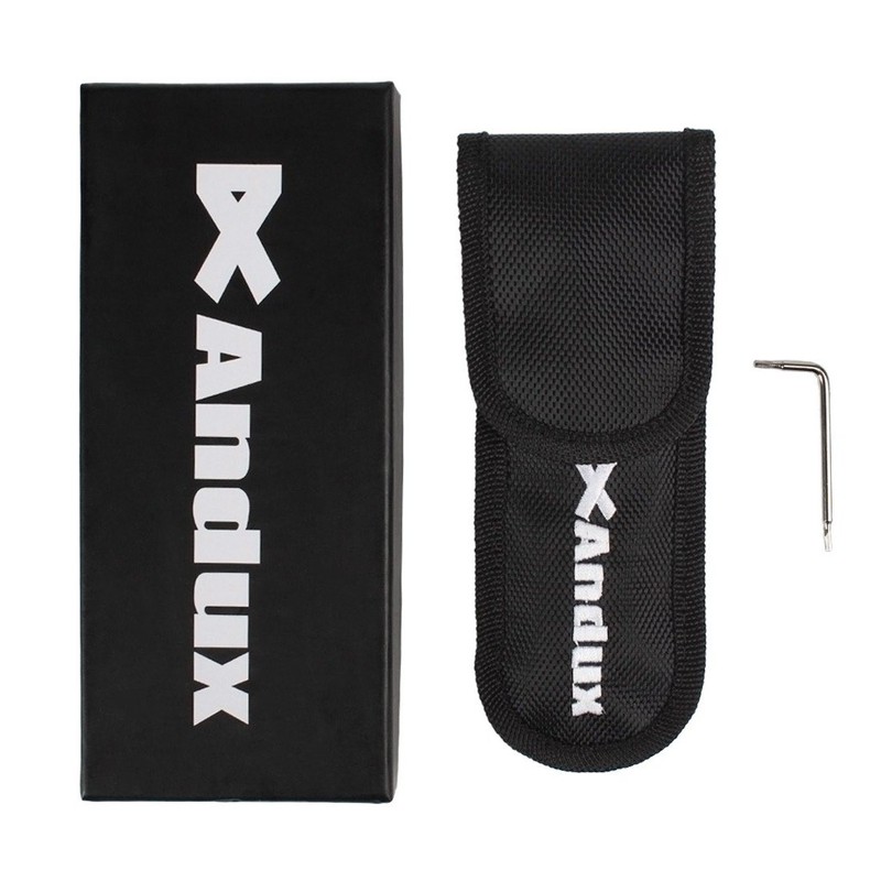 Andux Zone Practice Tool Flip Player Stainless Steel Comb Style