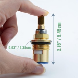 Ceramic Valve for Kohler K-GP77005-RP Ceramic Valve, One Size, Rough Plate with Kohler K-GP77006-RP GP77006-rp Ceramic Valve, One Size, Rough Plate