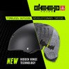 Triple Eight Deep Cover Helmet – Ideal for Skateboarding, Bicycling,