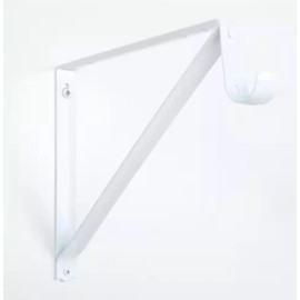 Everbilt 1 New Everbilt EH-WSTHOUSH-310 White Steel Closet Rod 14" Shelf Bracket 703 692