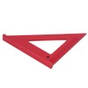 Woodworking Hole Scribing Gauge 45/90 Degree Aluminum Triangular Ruler Carpenter