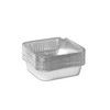24/7 BAGS 20 Count Aluminum Foil Pans, Heavy Duty, Square
