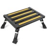 Nilight RV Steps Folding Aluminum Step Stool Heavy Duty Camper