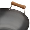 JOYCE CHEN Classic Series 14-Inch Carbon Steel Wok with Birch