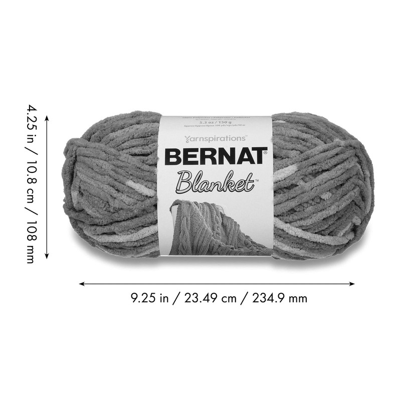 Bernat Blanket Cranberry Yarn - 3 Pack of 150g/5.3oz -