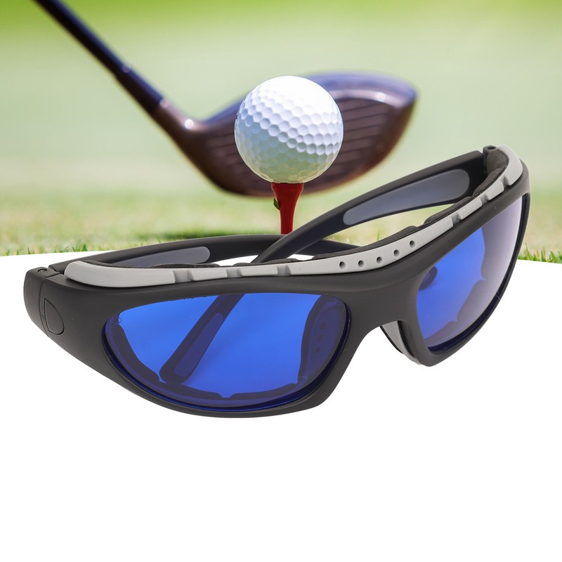 Golf Ball Finder Glasses PC Clear Wide View Anti Slip