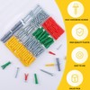 JEGONFRI 208PCS Drywall Anchors and Screws Assortment Kit, Wall Anchors