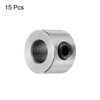 sourcing map 15pcs Set Screw Collars 5mm Bore Shaft Collars,
