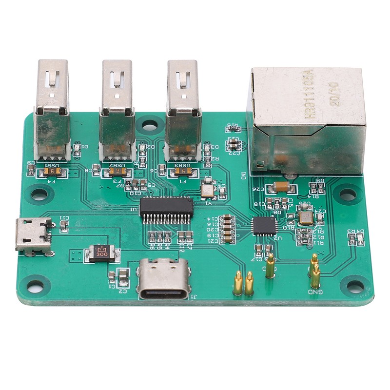 HUB Expansion Board Integrated USB to Ethernet Accessories for Raspberry