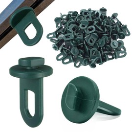Hopton Greenhouse Accessories - Sturdy Greenhouse Clips, Clips for Greenhouse, Hanging Devices for Plants, Green-60