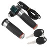 1 Pair Throttle Handle Grip Handlebar Left Right Twist Throttle
