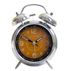 YYDS Big Noise, Loud Noise, Absolutely Wake Up, Analog, Alarm Clock, Vibration, Alarm, For Children, Fashionable, Cute, Wake Up, Beep Alarm, Bell Noise, Nordic Style, Metallic Gloss, Continuous Second