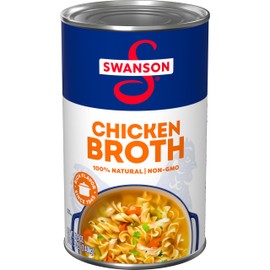 SWANSON S 100% Natural, Gluten-Free Chicken Broth, 49.5 Oz Can