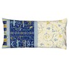 Bassetti Oplontis Cotton Pillow, Blue, 40 x 80 x 1