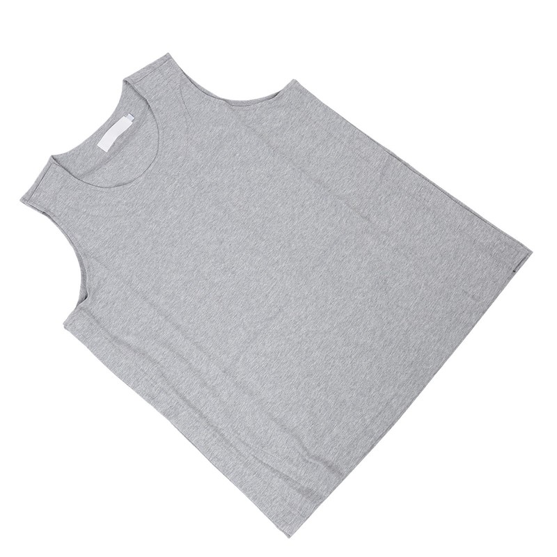 Unisex Cotton Vest Easy Wear Removal Side Full Opening Sleeveless