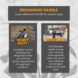 SE 3-in-1 Multi-Function Hatchet - 881MA