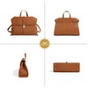 ArtsEye Genuine Leather Women's Commuter Bag, Shoulder Bag with Strap,