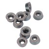 10Pcs Carbide Turning Inserts Coated Blade CNC Lathe Tool Holder