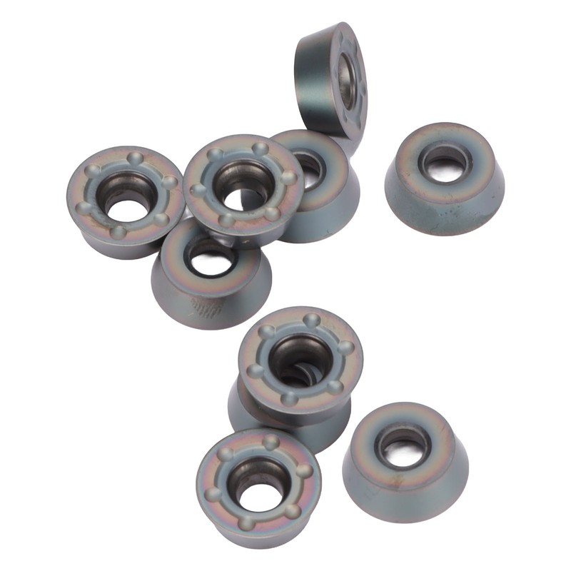 10Pcs Carbide Turning Inserts Coated Blade CNC Lathe Tool Holder