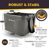 BERGTIGER® Folding Bowl Camping 18 L / 21 L with