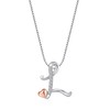 FLNEOO Initial Necklaces for Women - 14K Silver Letter Necklace