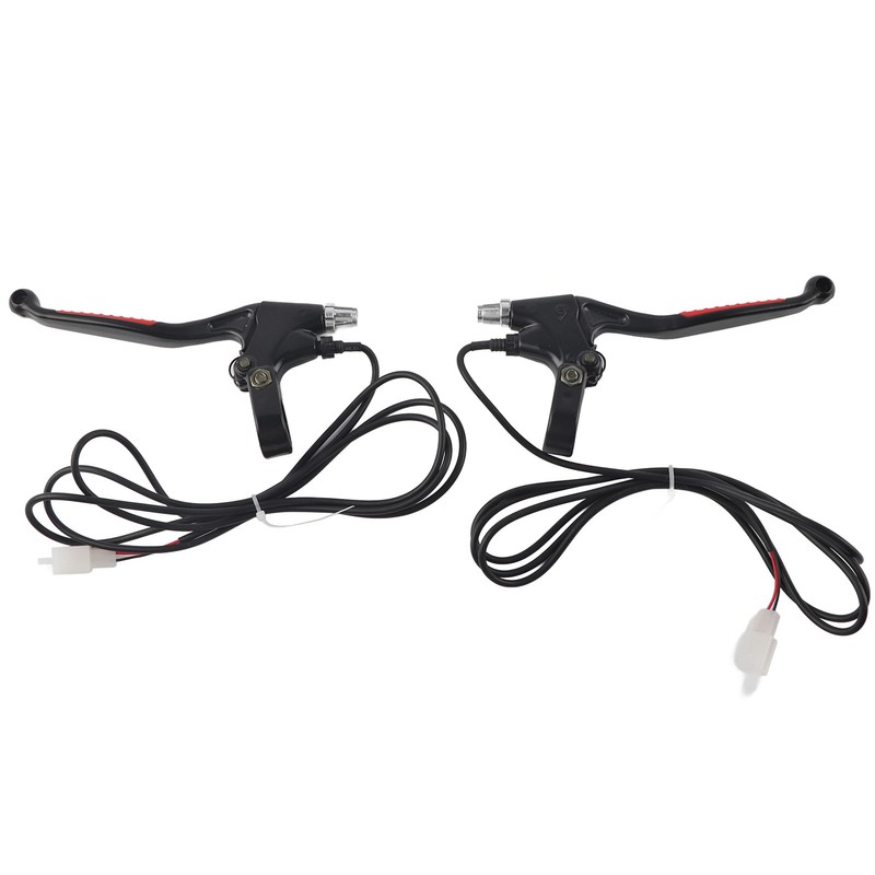 2pcs Aluminum Bicycle Brake Lever Electric Brake Handle for Electric