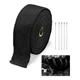 VMINGO - Rollo Termica Cinta Escape Motocicleta Calor Aislante Protectora Decorativa 5 metros