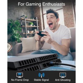 BlueRigger 4K HDMI Cable with Signal Booster (100FT, 4K 30Hz, in-Wall CL3 Rated)