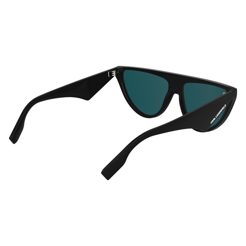 KARL LAGERFELD Unisex KL6185S Sunglasses, Black, One Size, black