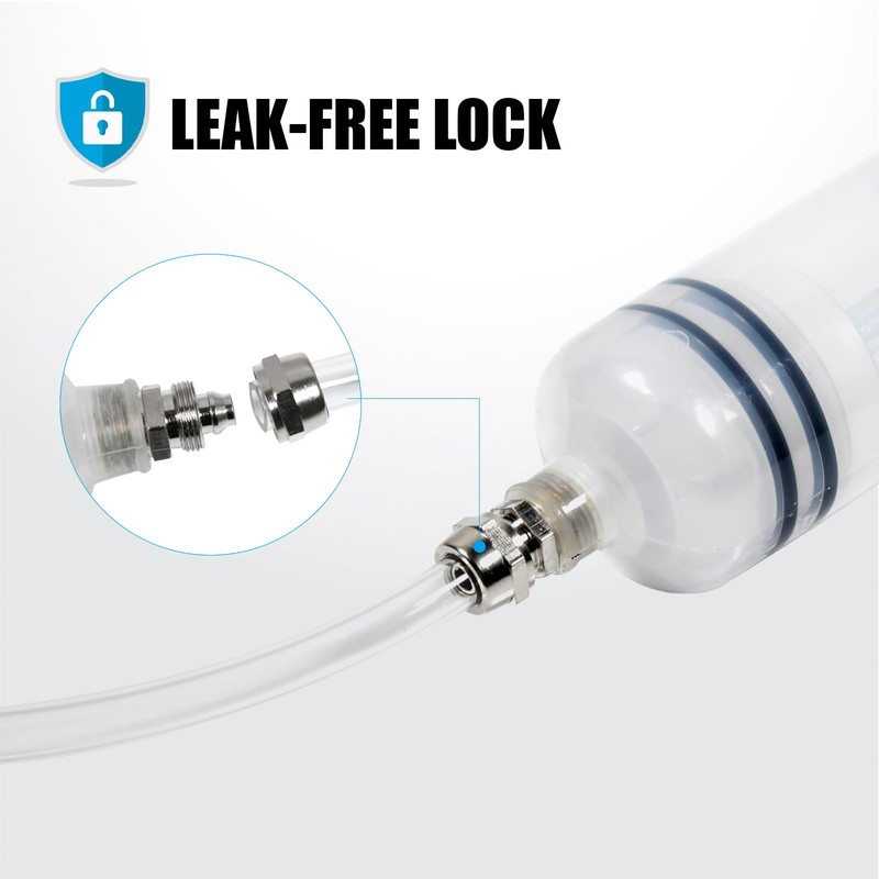 SMOTIVEPRO 16.9oz (500ml) Fluid Extractor Pump with 3pc Flexible Hose