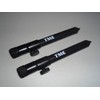 TMC 2 x Aluminium Bank Sticks 15-25 cm's. Rod Rests,