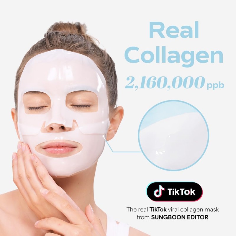 SUNGBOON EDITOR [SUNGBOON EDITOR]Deep Collagen Hyalu-B5 Hydrating Mask (4ea)