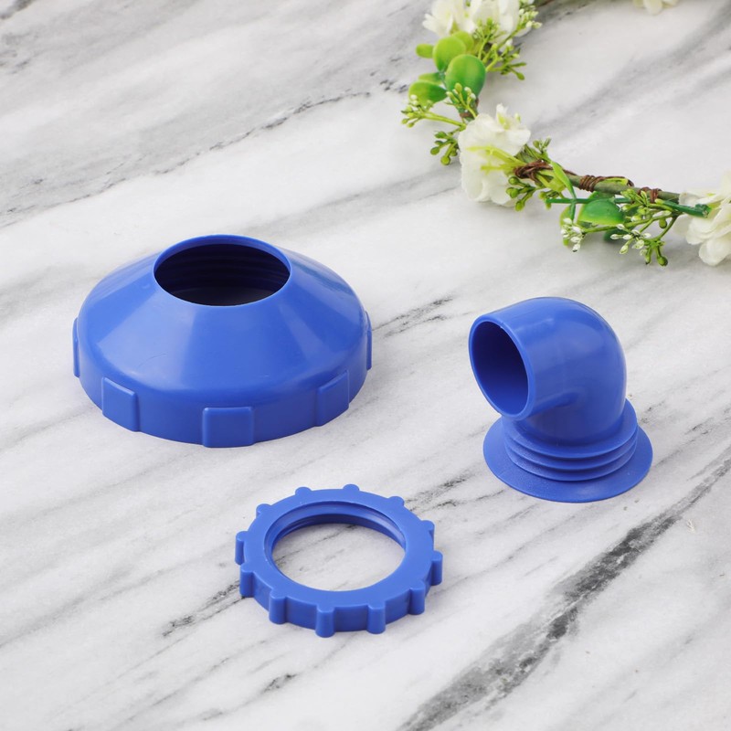 NQEUEPN Pool Jet Nozzle, 360° Swivelling Rotating Pool Inlet Nozzle
