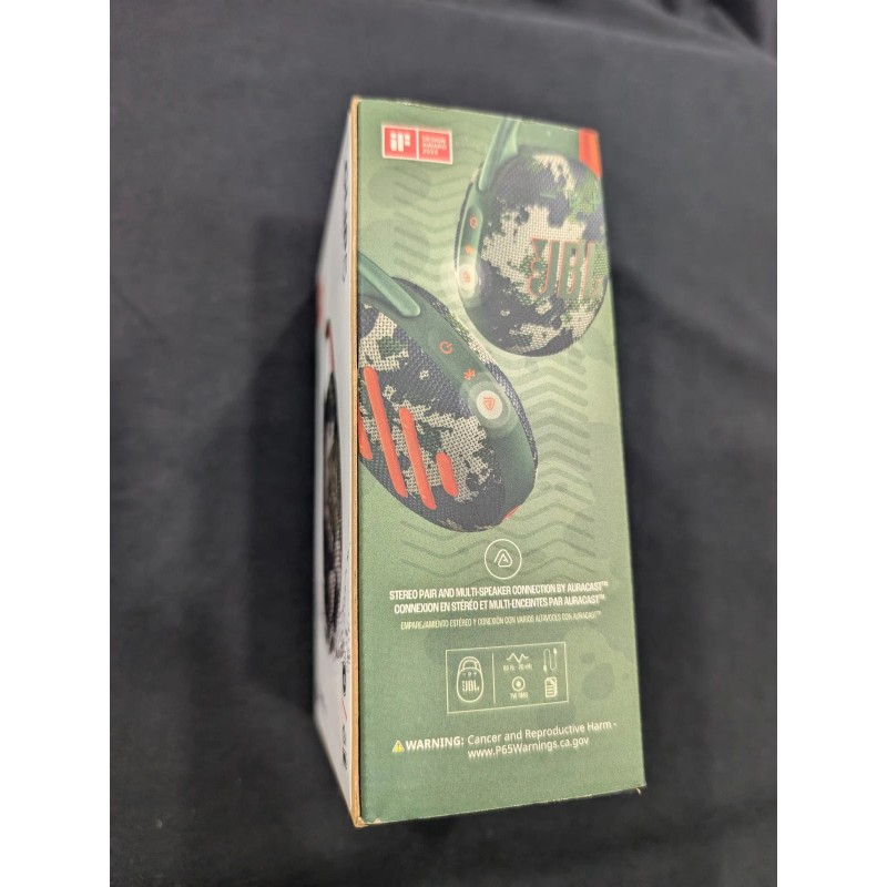 JBL CLIP 5 CAMO, NEW IN BOX! Waterproof, Dustproof, Bluetooth