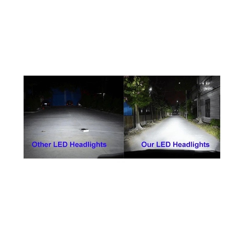 H4-LED For Hino 155 268 Truck 2 Front WHITE H4