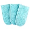 DII Basic Terry Collection Quilted 100% Cotton, Pan Handle, Aqua,