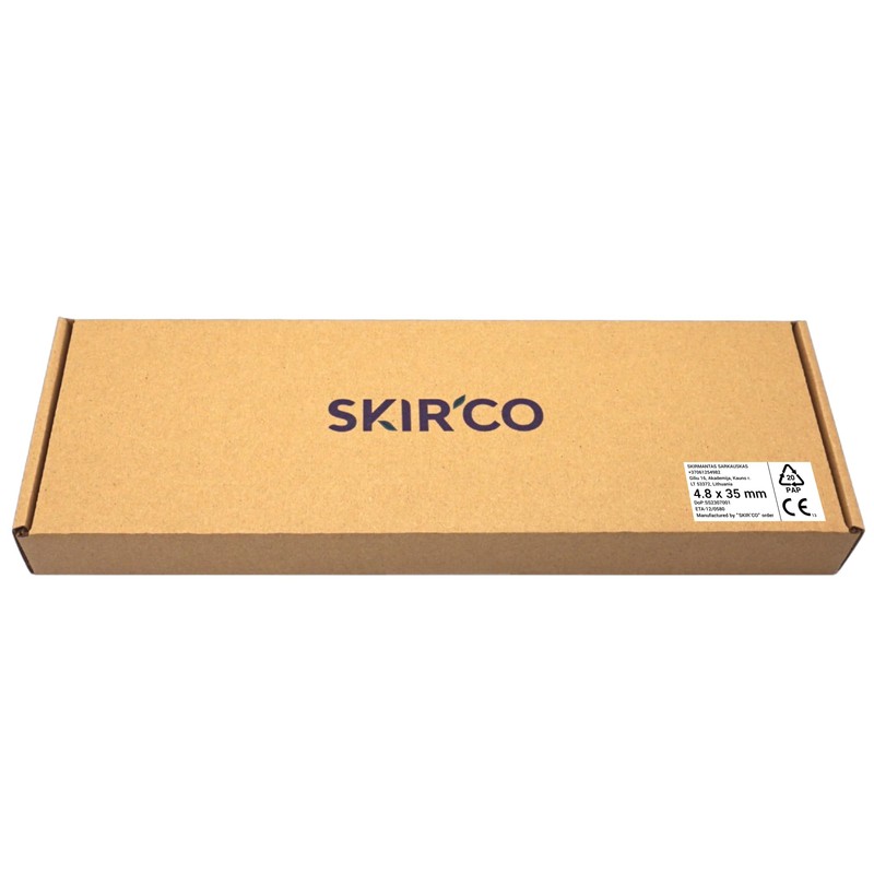 SKIR'CO (Pack of 100) Galvanized Roofing Screws 4.8 x 35mm