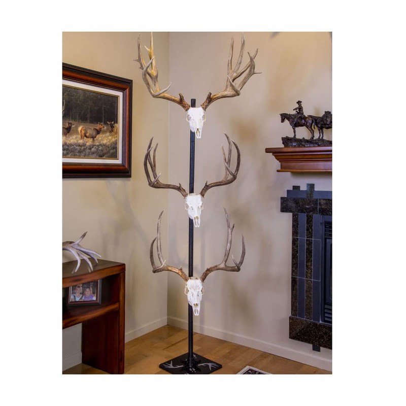 Skull Hooker Powder-Coated Steel Trophy Tree Pole Extension - to