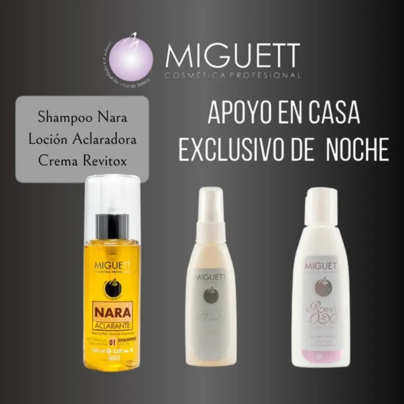 Miguett - Loción Facial Aclaradora 65ml Miguett - 65ml -