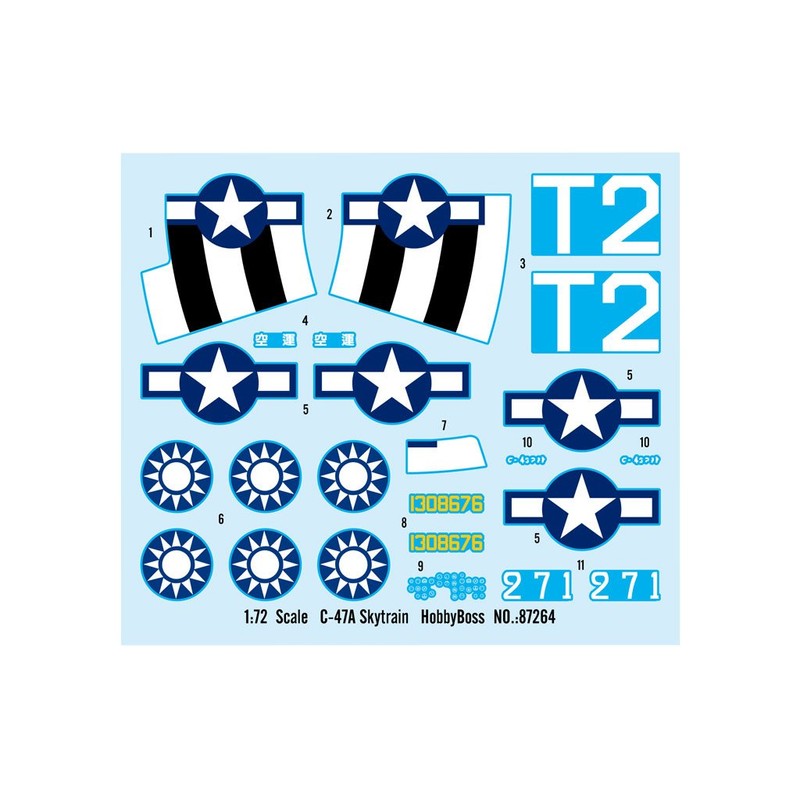 Hobbyboss 87264 1:72 - C-47A Skytrain