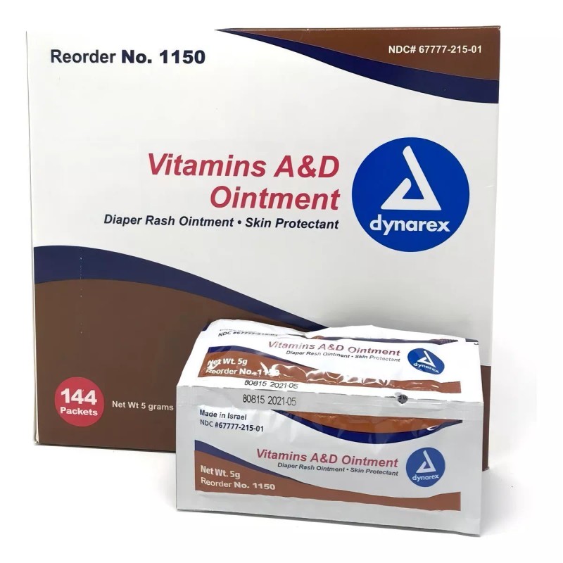 Dynarex 100 Sobres De Pomada Cuidado Posterior Microblading O Deline