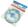 YTgilo 360 Degree Rotating Indicator Pin Circular Protractor 3.93inch Plastic