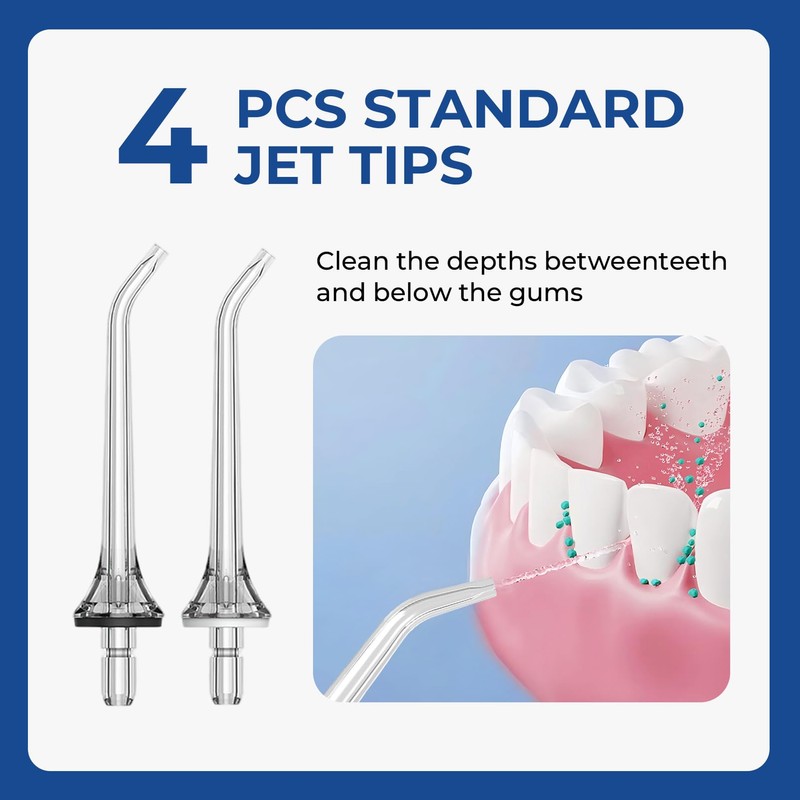 6PCS Replacement Heads for Bezvoi Y207 & Y215 Model, 4