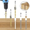 Countersink Drill Bit Set Counter Sink Bit Woodworking Carpentry Reamer