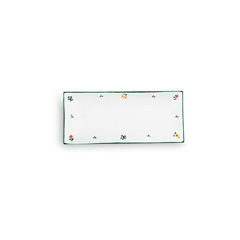GMUNDNER KERAMIK Rectangular Plate Size: L 36 cm x W