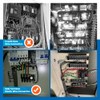 CGELE 6 Sets Terminal Blocks, 6Pcs 8/10/12 Positions 600V 15A