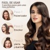 4pzs Rizador De Cabello Heatless Curls,rulos Para Cabello Marrón