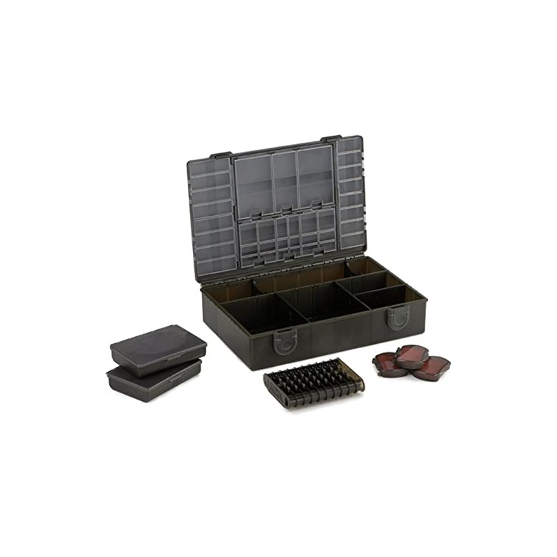 Fox Edges Loaded Medium Carp Fishing Tackle Box CBX091