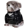 Pacific Giftware Rocker Bulldog Ceramic Cookie Jar