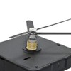 'vidaXL Black Quartz Clock Movement Kit - Easy Installation, Accurate